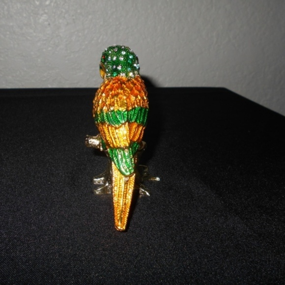 Mini Parrot Jewelry Box - Picture 4 of 7